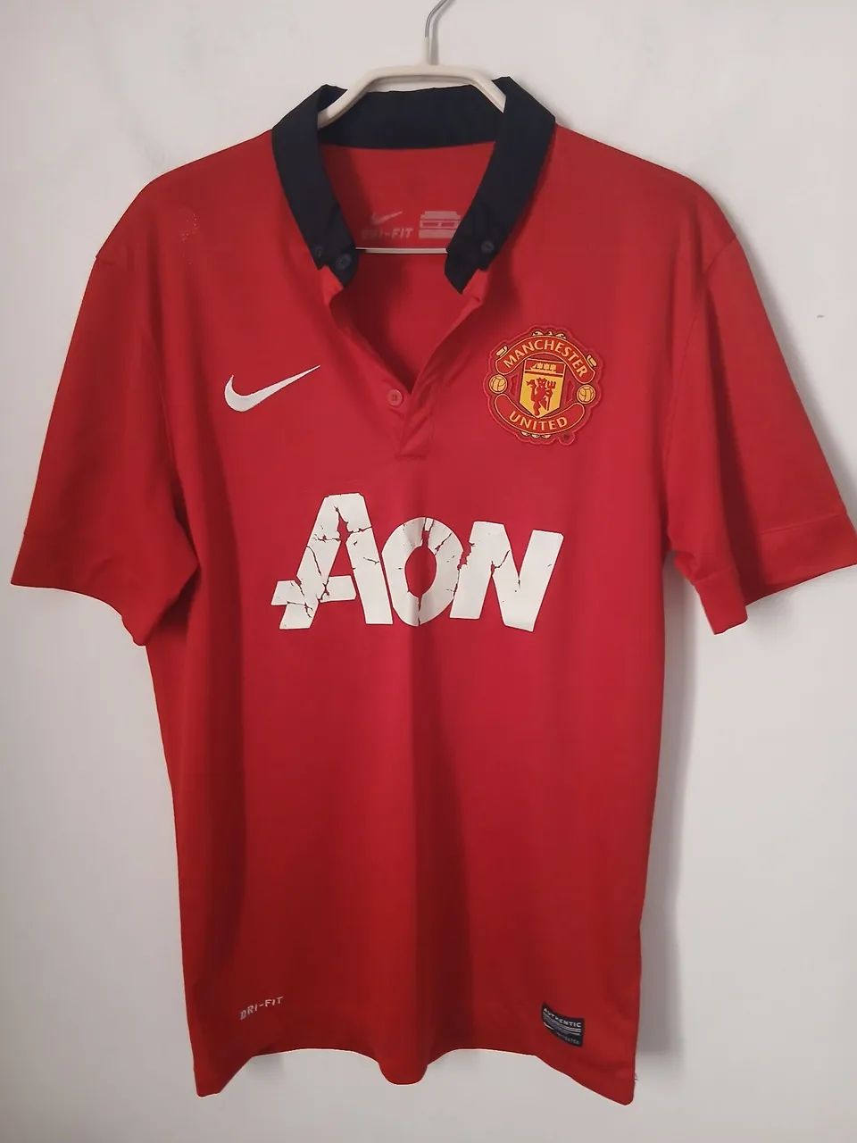 NIKE Manchester United ユニフォーム CAMISA MANCHESTER UNITED 2013/2014 NIKE OFICIAL (ORIGINAL COM CODI