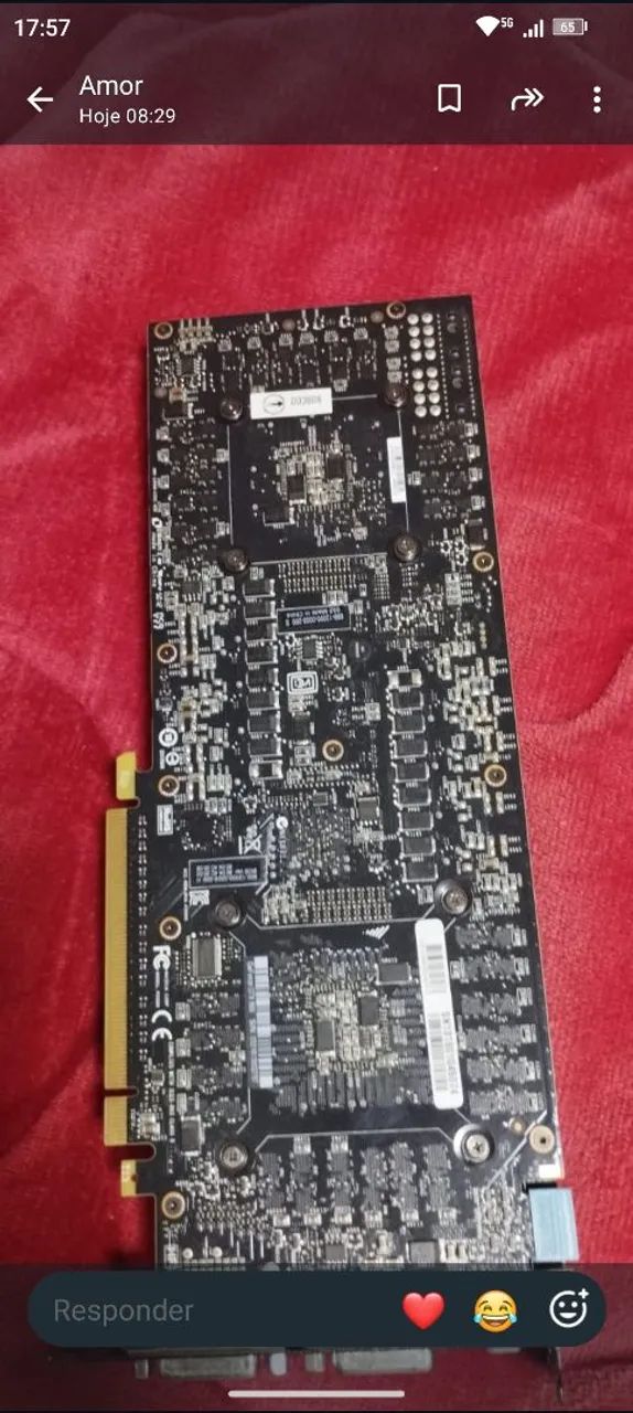 Placa de video GTX 690 - Peças de Hardware - Itararé, Santa Maria