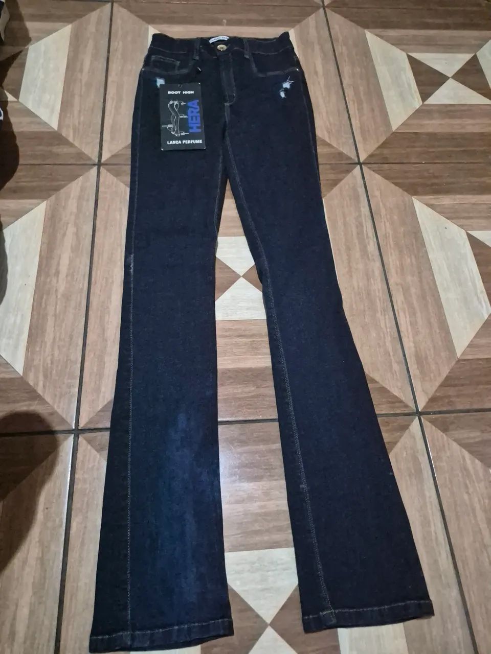 Calça jeans bootcut hera