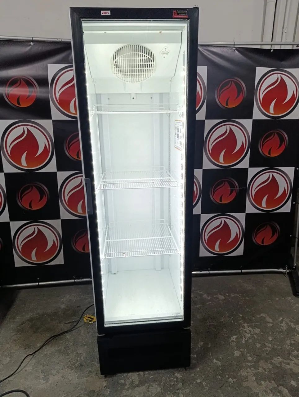 Geladeira slim metalfrio  - Foto 4