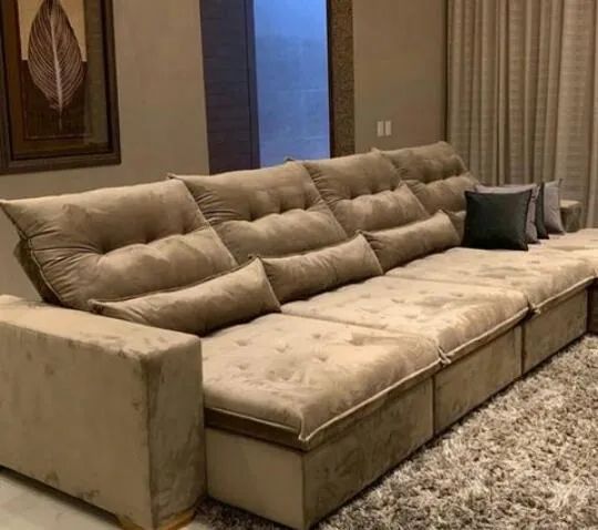Sofa Retratil e Reclinavel  - Foto 5
