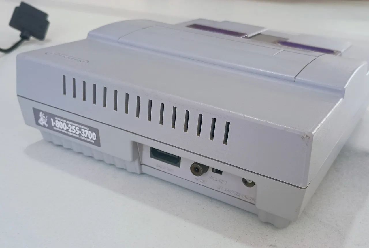 Super Nintendo + controles originais  - Foto 2