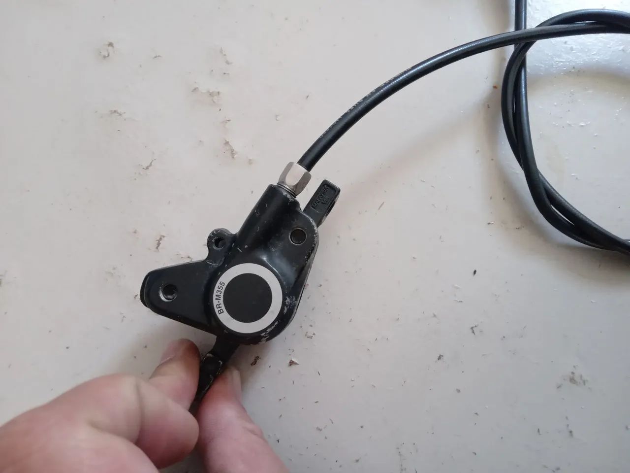 Freio hidráulico shimano M355 (DIANTEIRO)