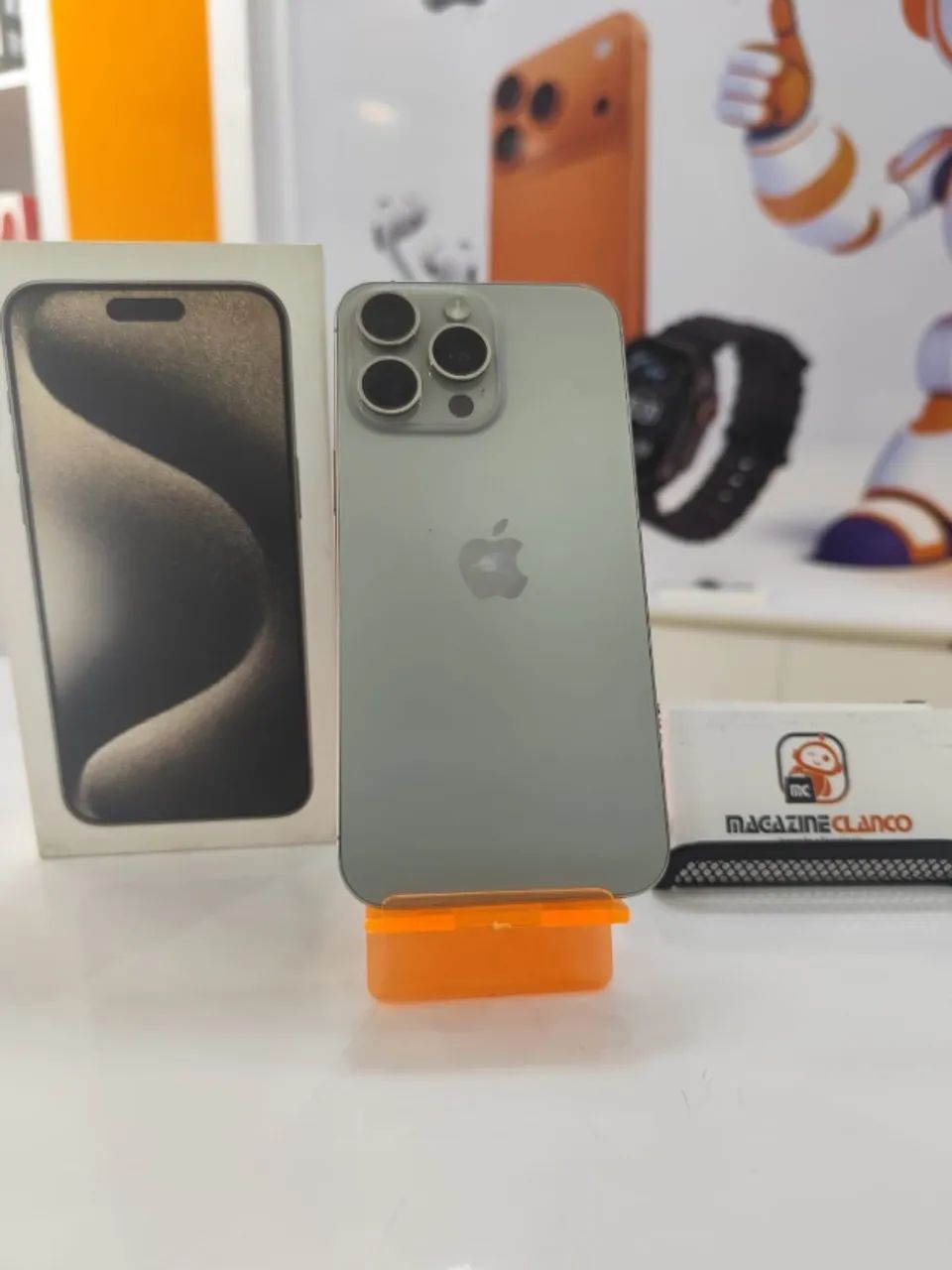 IPHONE 15 PRO MAX 256GB BATERIA 85%