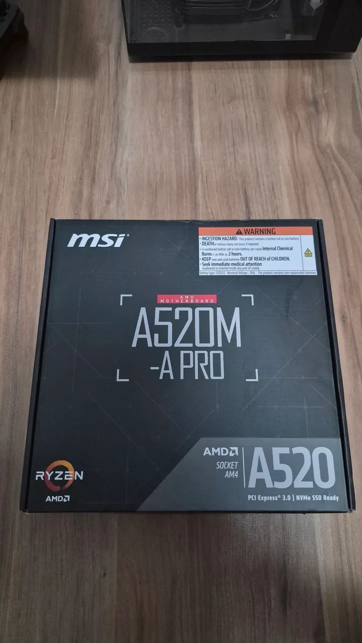 Placa mae A520m msi am4 - Foto 2