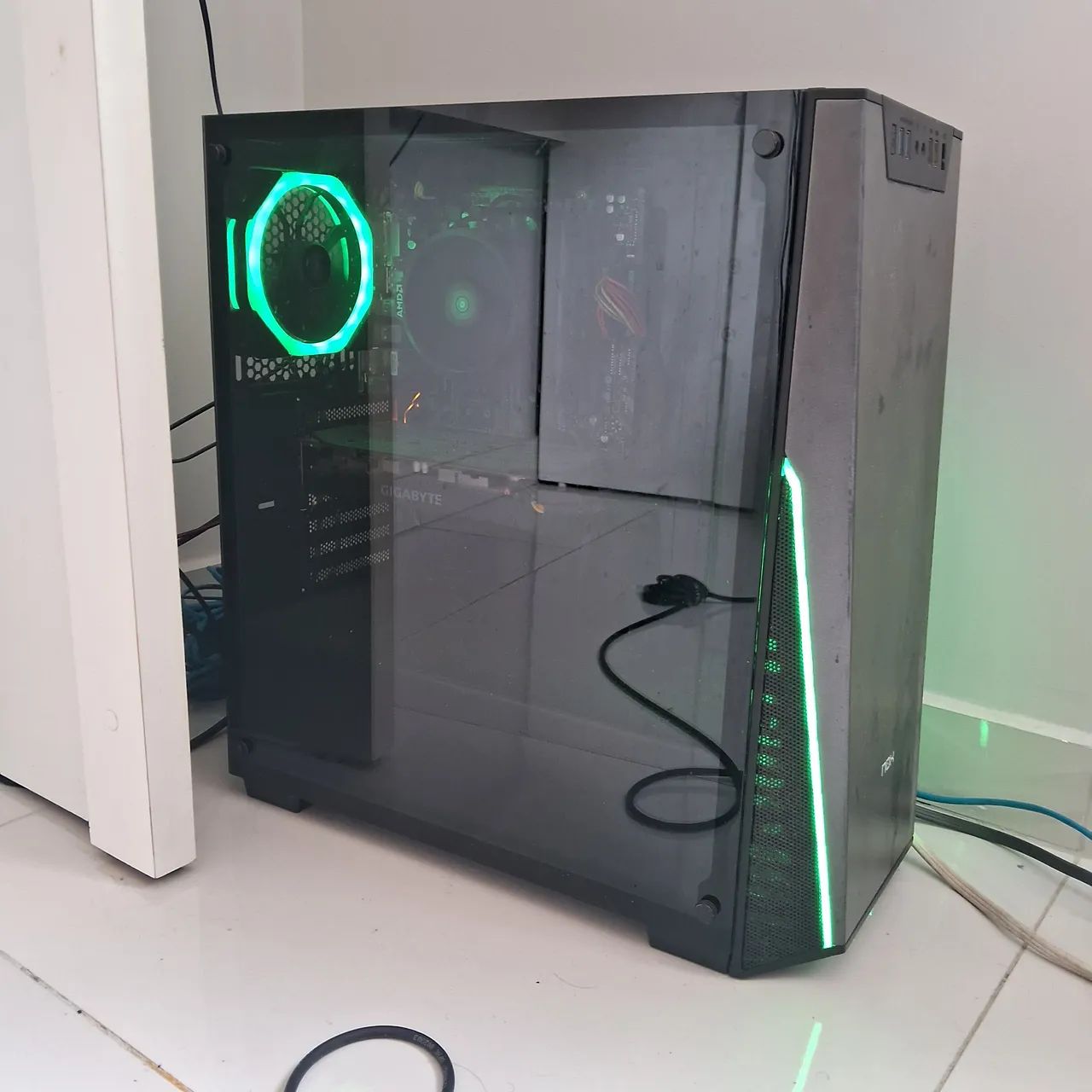 Computador de Mesa PC Gamer Ótimo Estado (Placa de vídeo roda jogos pesados) 16GBRAM, SSD - Foto 3