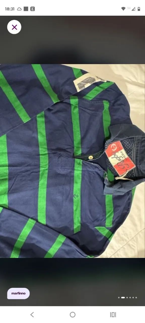 Camisa malha manga longa  - Foto 2