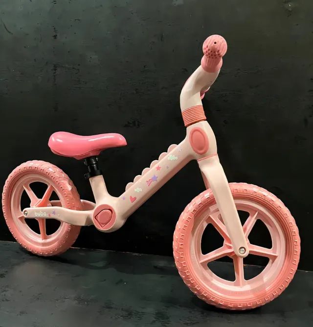 Bicicleta De Equilíbrio Rosa Unicórnio - Buba - Foto 3