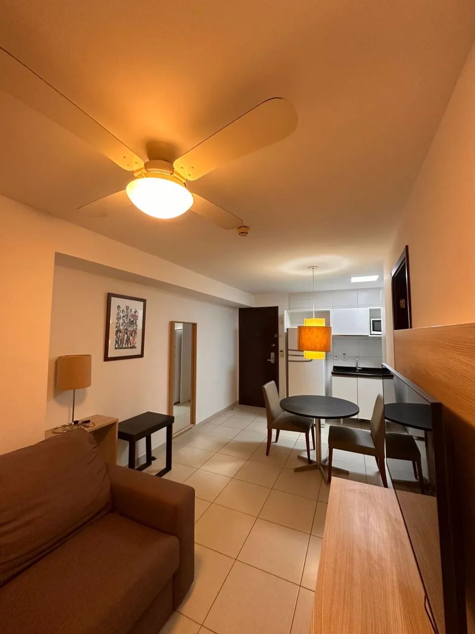 Excelente apartamento de 01 quarto em boa viagem mobiliado e decorado  - Foto 3