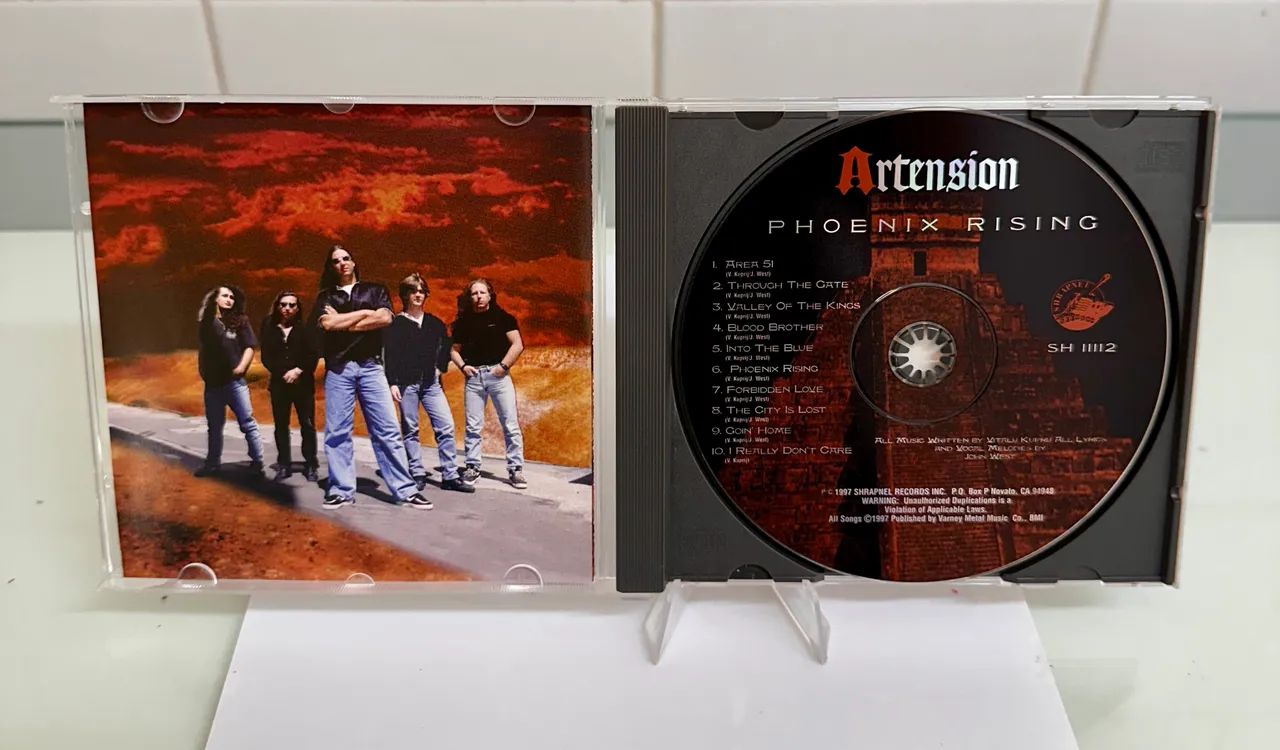 Cd Artension - Phoenix Rising importado  - Foto 2