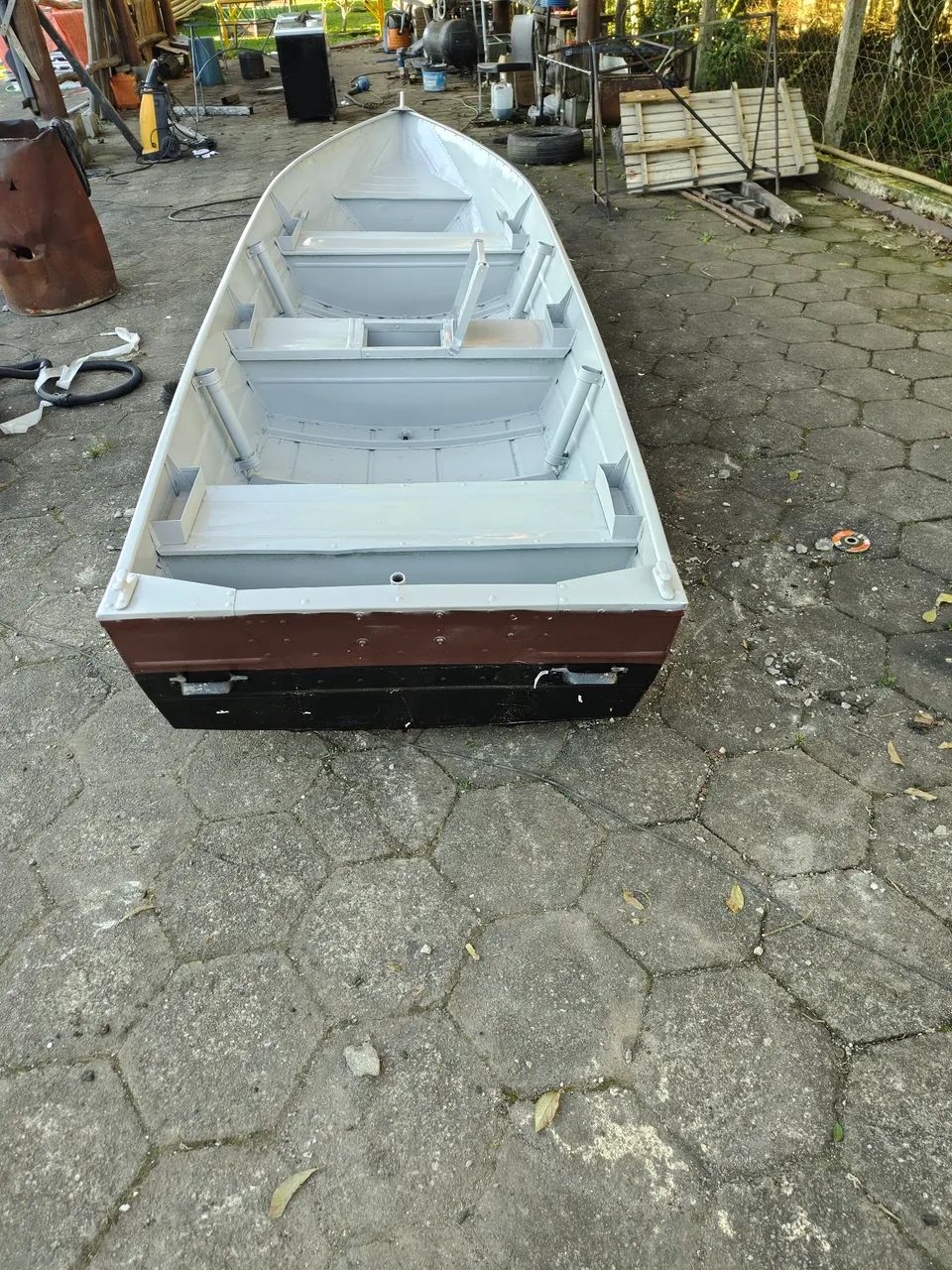Barco 5 metros de alumínio  - Foto 2