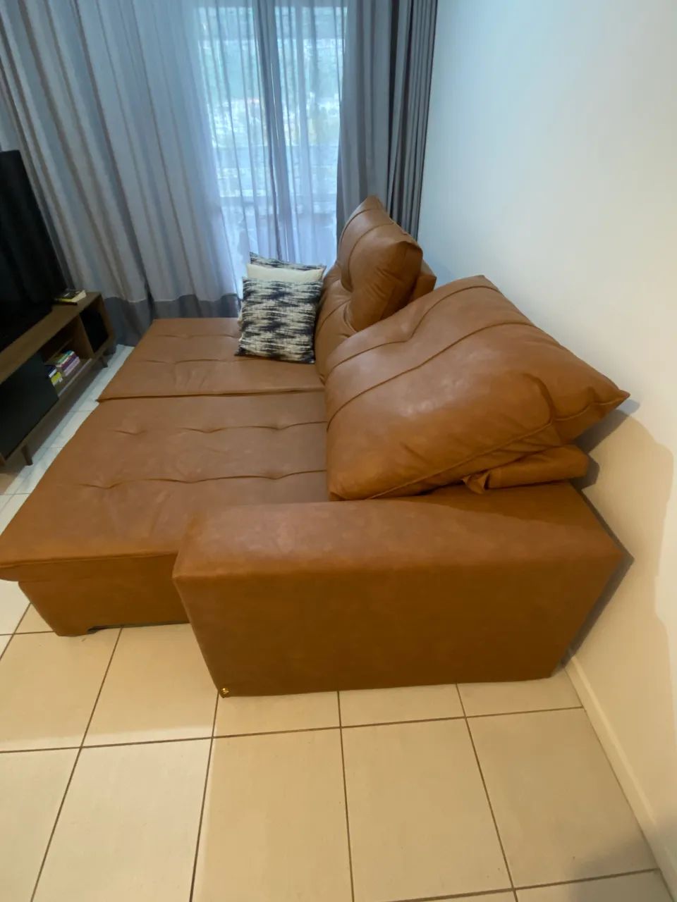 Vendo SOFÁ + PUFF - Foto 5
