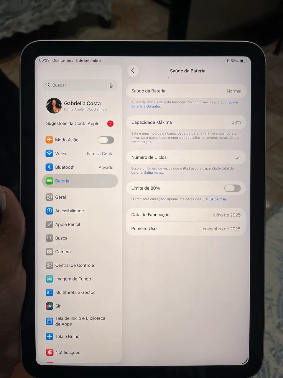 IPad 11 A16 128GB  - Foto 5