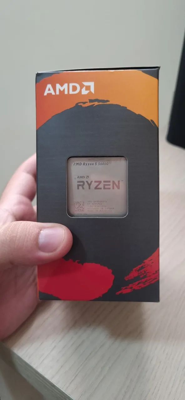 Processador Amd Ryzen 5 5600g Com Vídeo Integrado E Cooler (Usado) - Foto 4