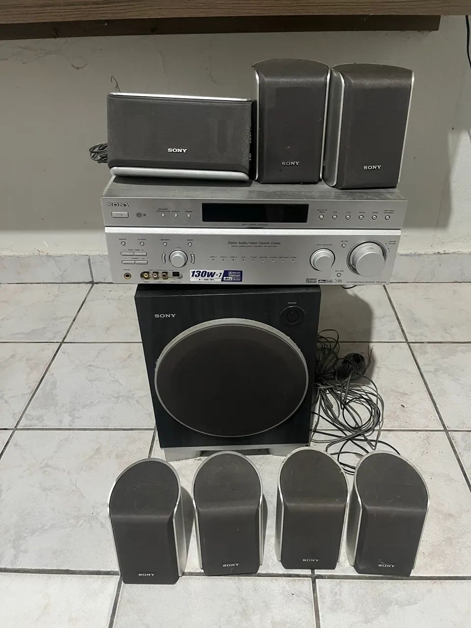 Home Theater Sony Receiver - Str-de898 7.1 canais  - Foto 3