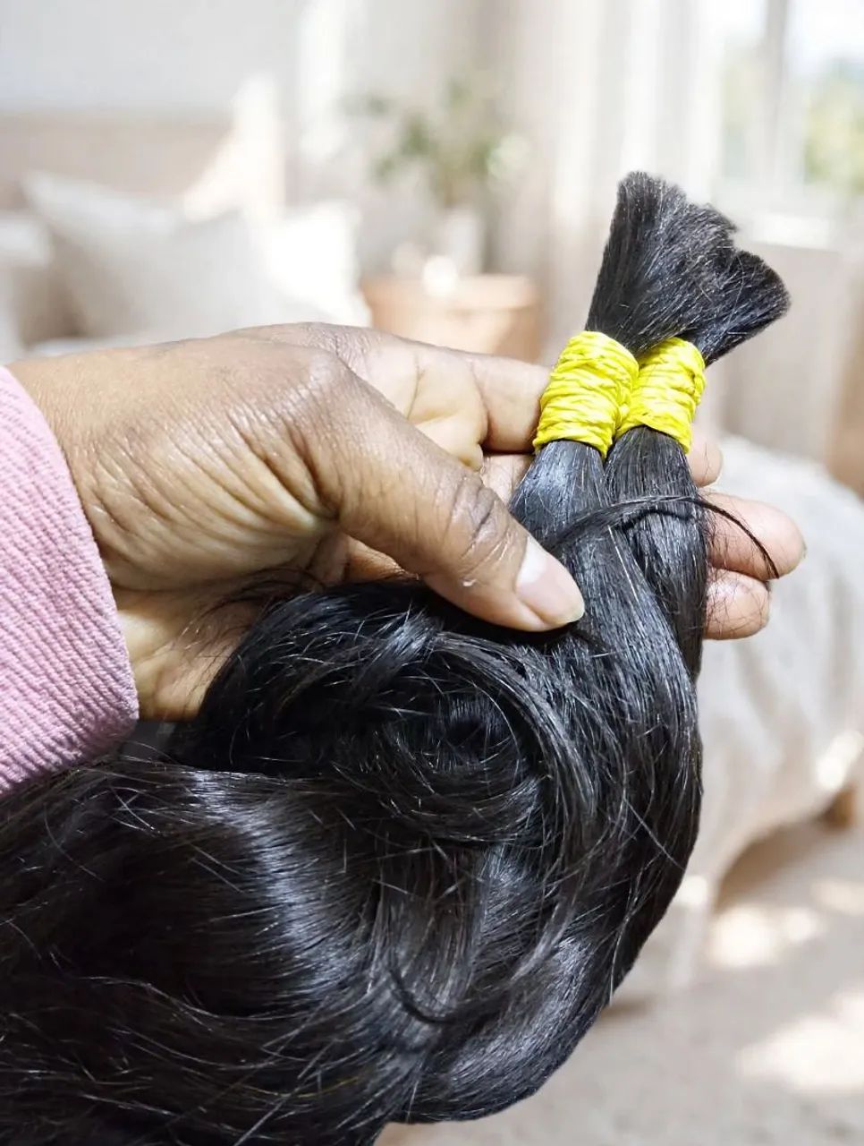 Cabelos lisos e ondulados  indianos   - Foto 3