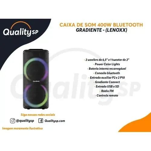 Caixa de som Gradiente  - Foto 4