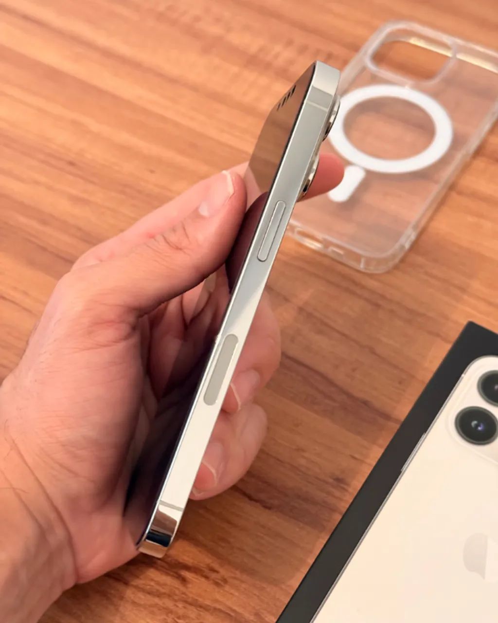 iPhone 13 Pro Branco 256 GB - Foto 4
