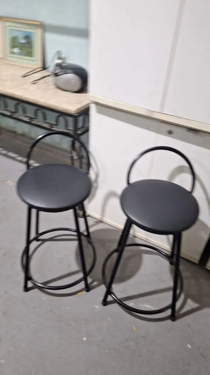 Banquetas novas .
