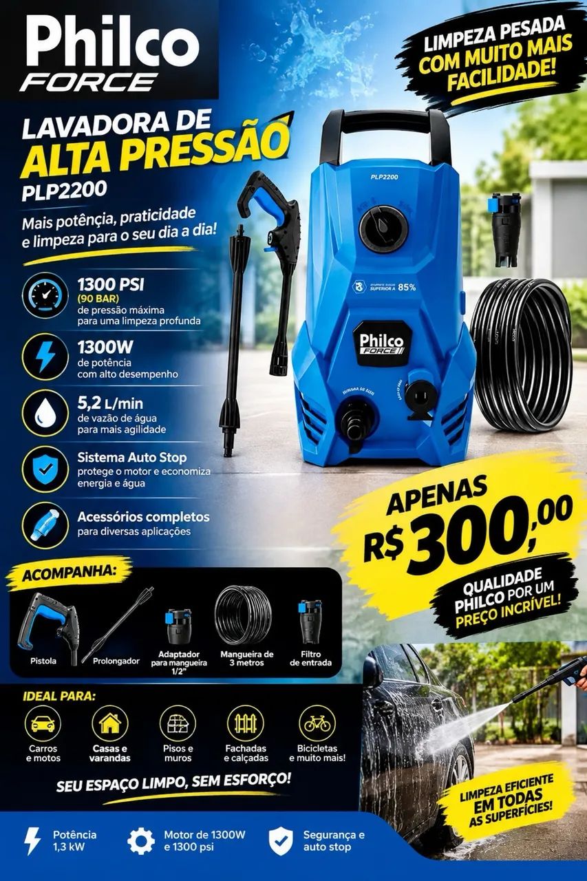 Lavadora de pressão 