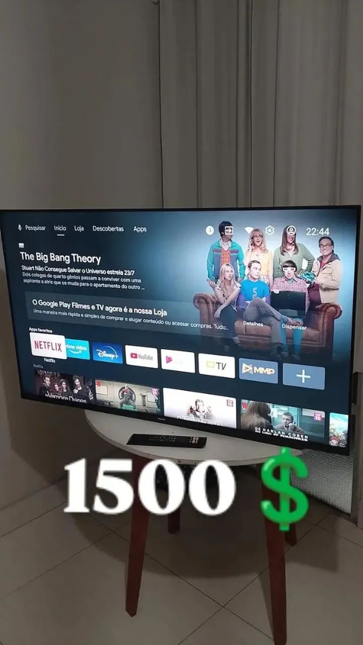 Tv Philips 50 polegadas smart 4K 