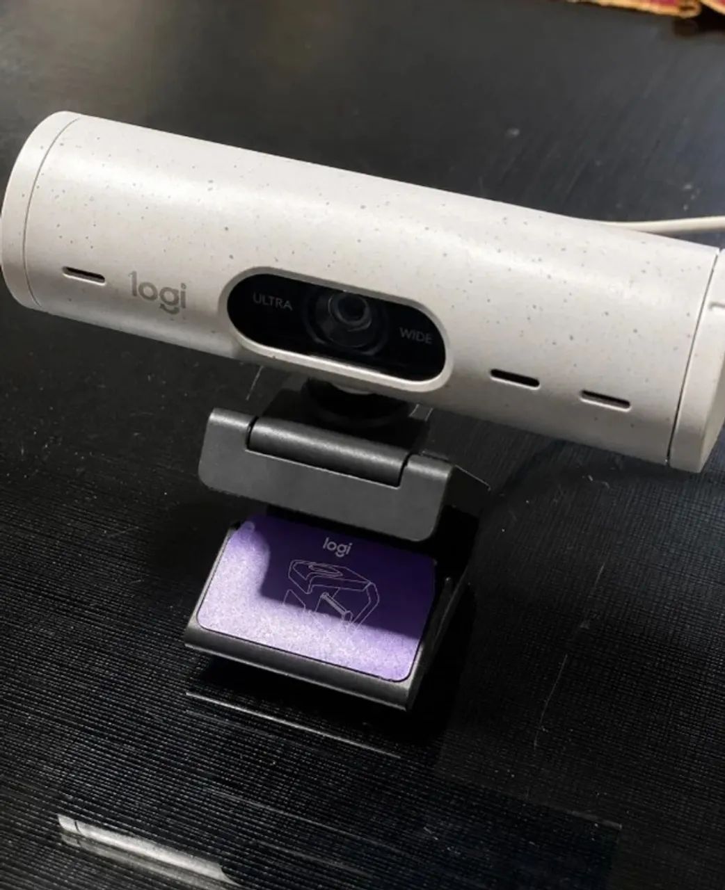 Webcam Full HD Logitech Brio 500 - Branca - Foto 2