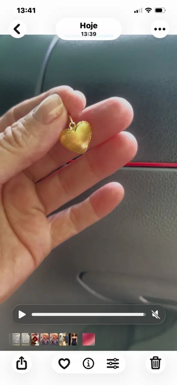 Lindo pingente de ouro  - Foto 2