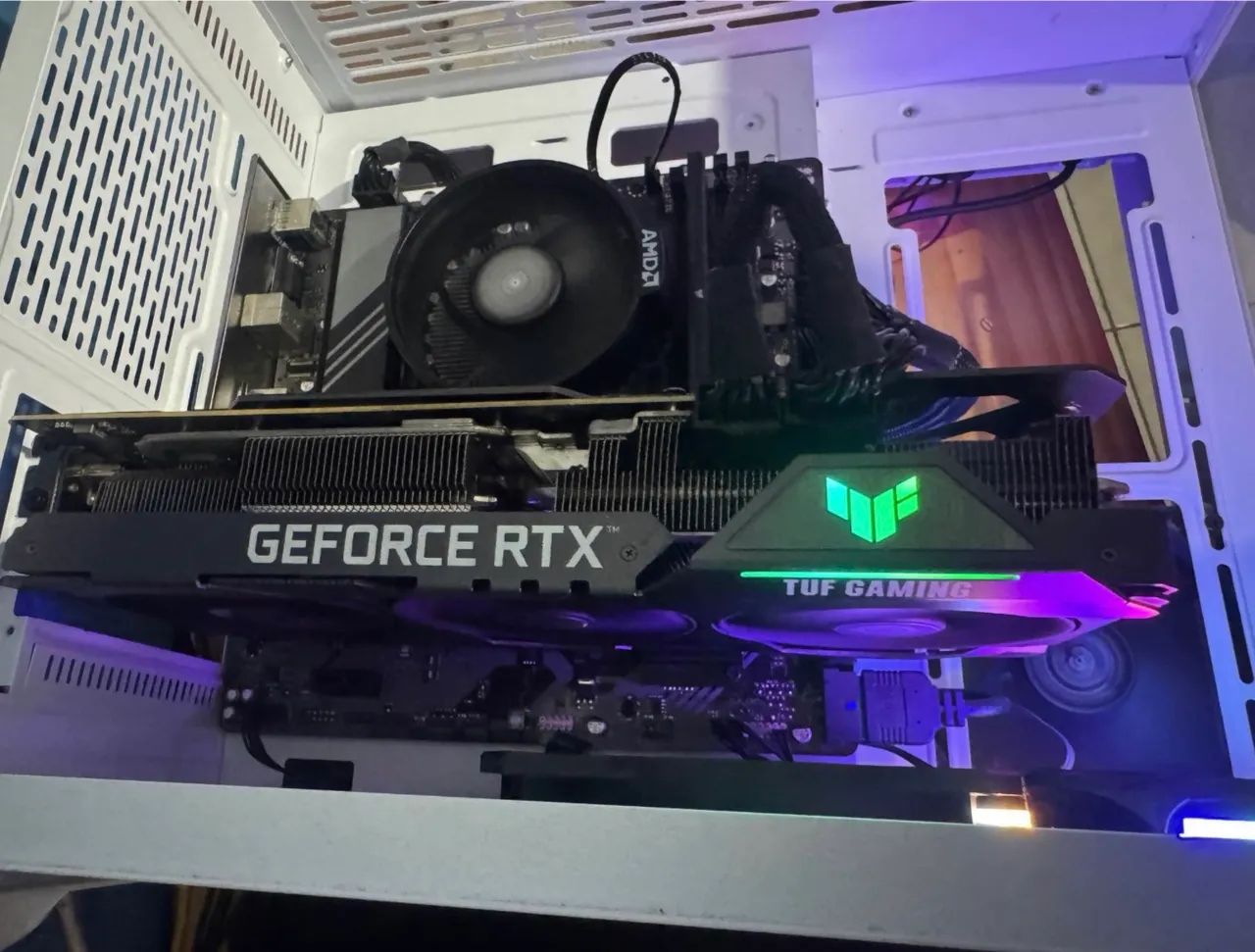 ASUS TUF GAMING RTX 3070 Ti 8GB OC ? 3 FANS | IMPECÁVEL - Placas