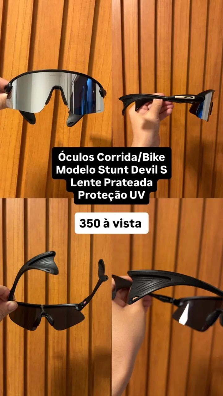 Óculos corrida bike Baixa Pace Oakley - Foto 2