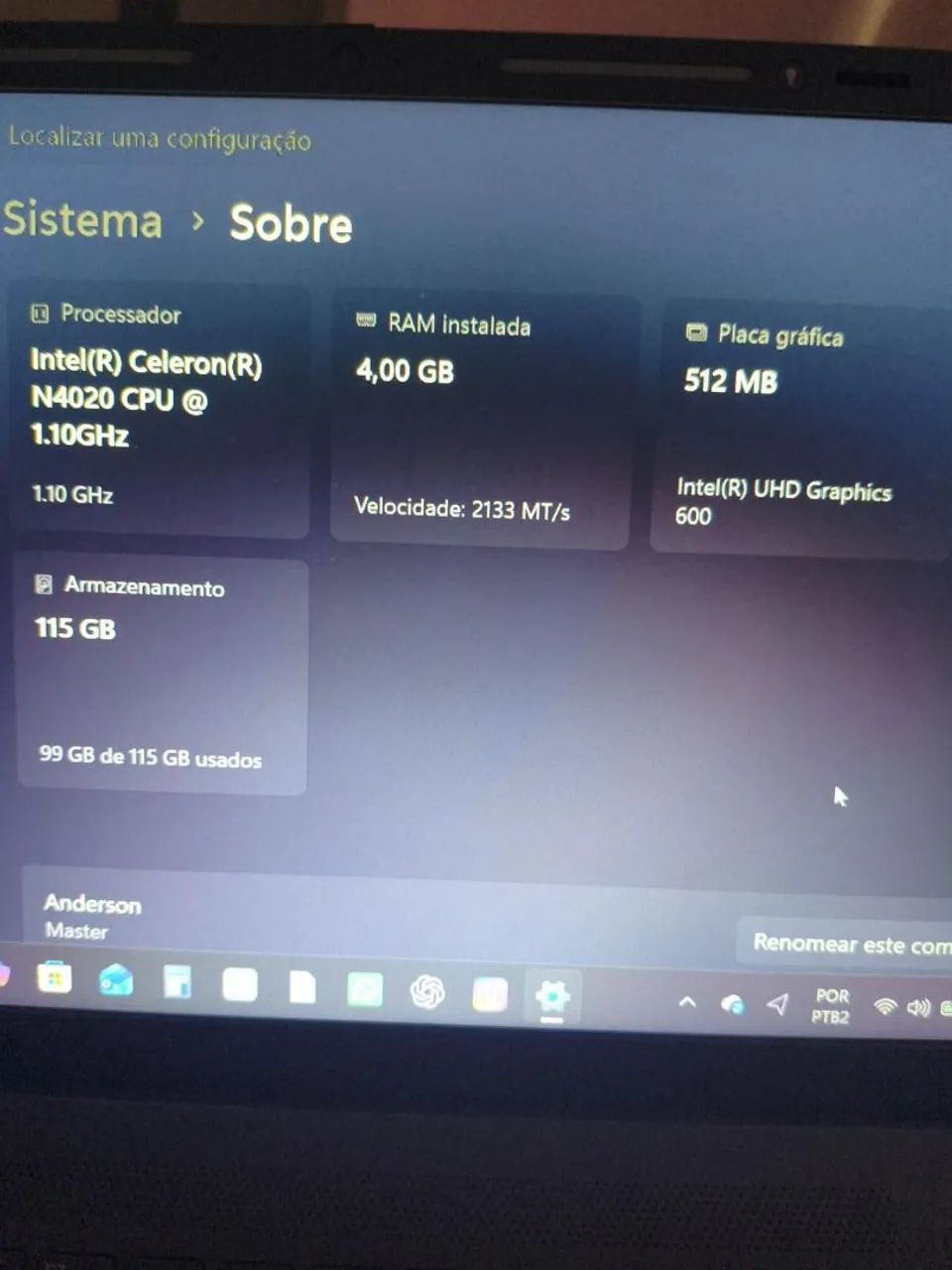 Vendo notebook  - Foto 4