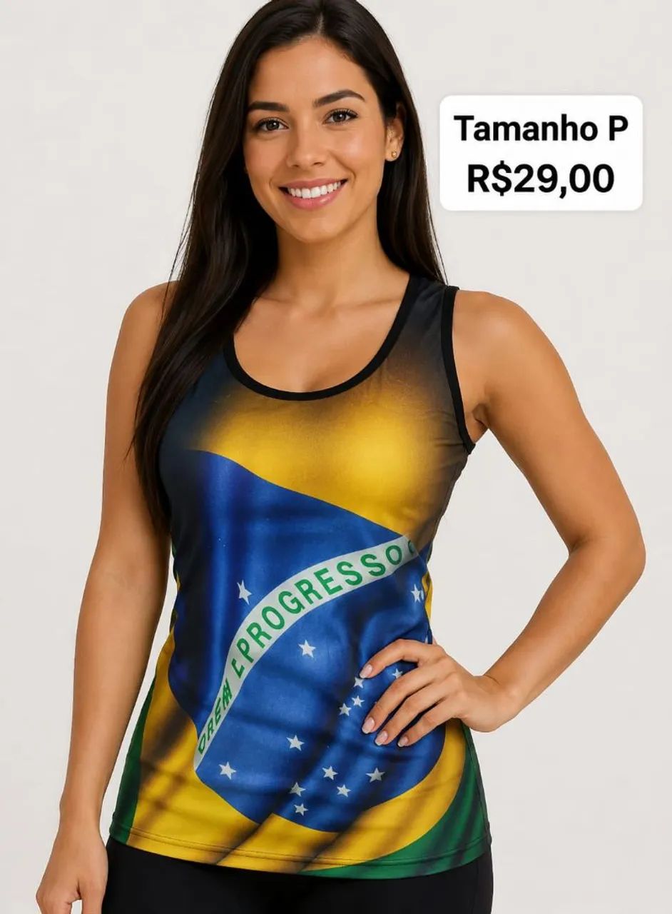 Blusa feminina do Brasil - Foto 2