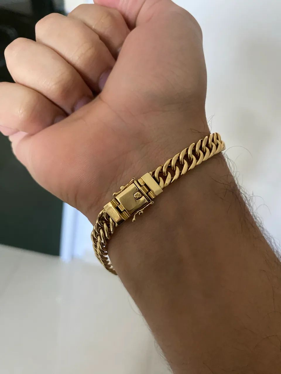Pulseira ouro 18k grumet dupla  - Foto 2
