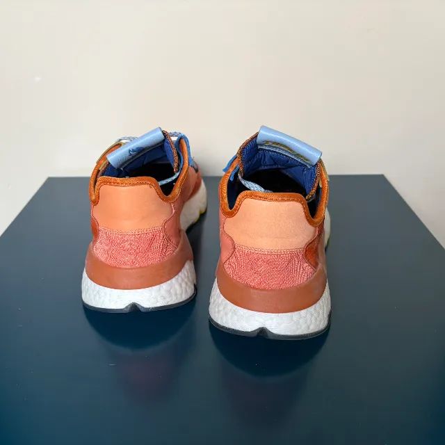 adidas nite jogger ninja amber tint. tamanho 44 (us 12
