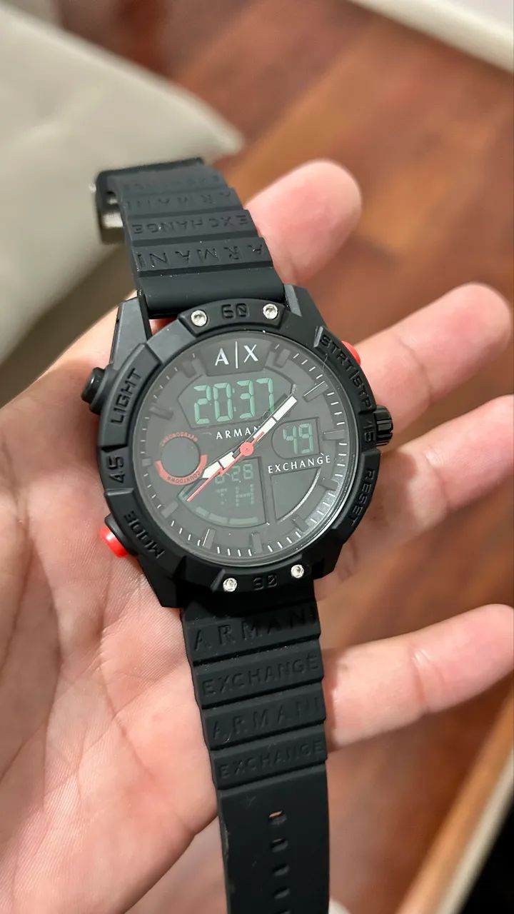 Relógio premium Armani exchange black
