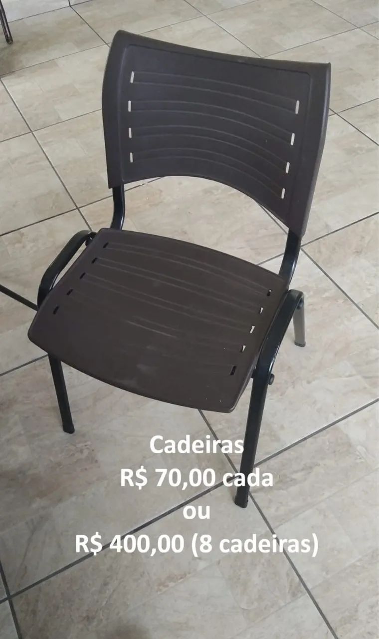 Cadeiras escritório e mesa cozinha - Ótimo Estado (Nova Odessa)