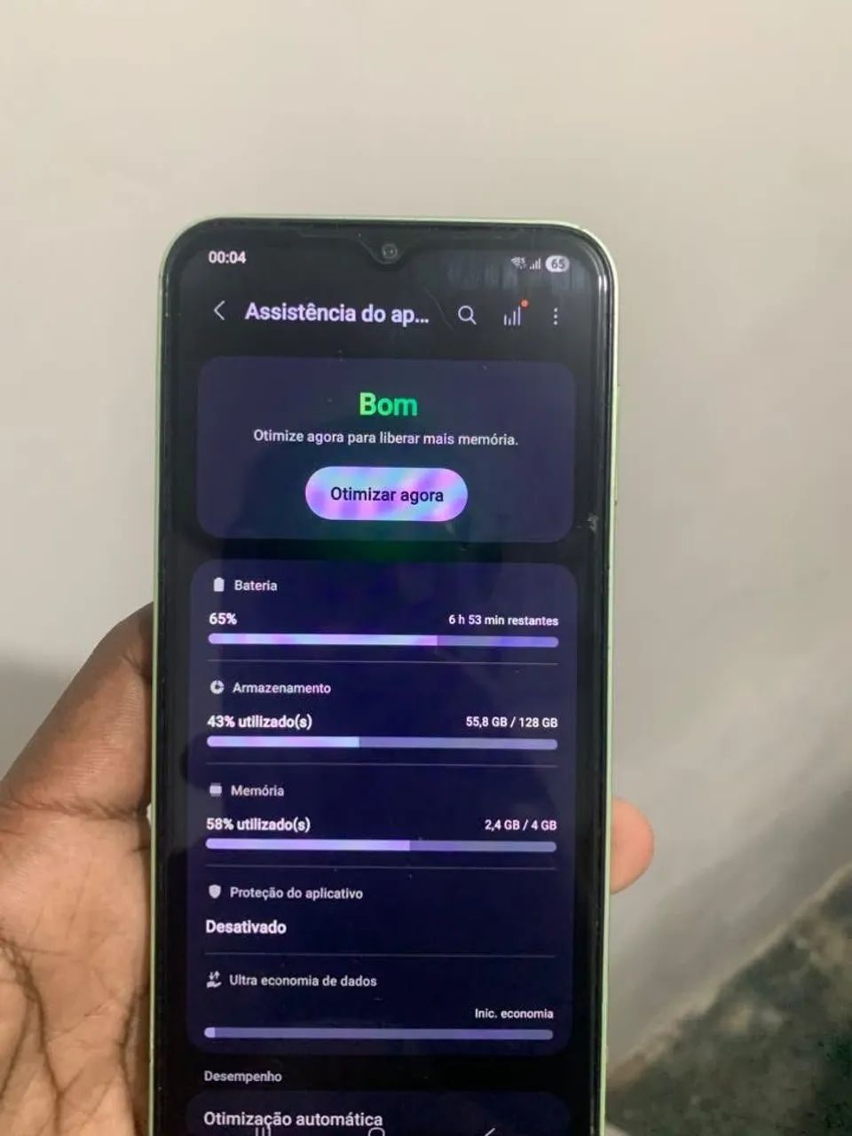 VENDO GALAXY A14 5G COR VERDE  - Foto 3