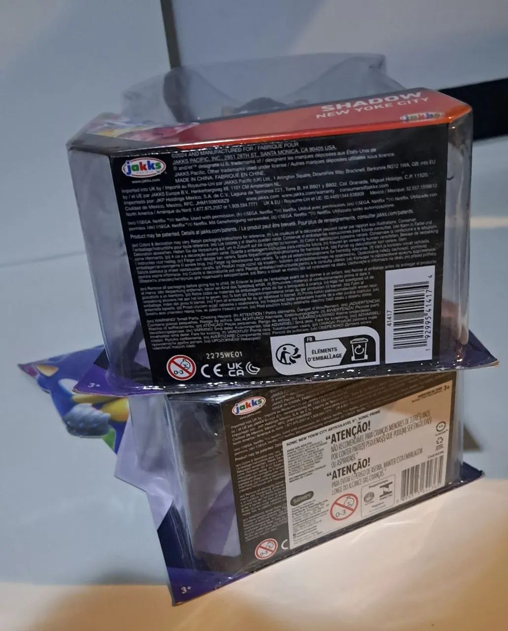 Figuras Sonic Prime - Shadow e Sonic Trooper - Foto 4