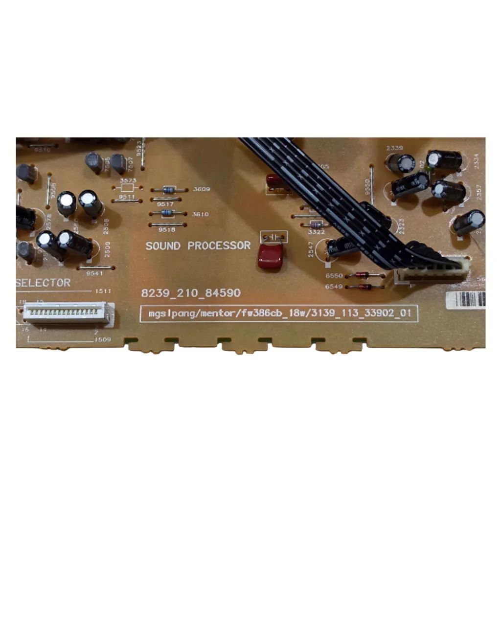 BSV77194 Parte Do Som Philips Fw380c Placa Principal + Audio - Foto 2