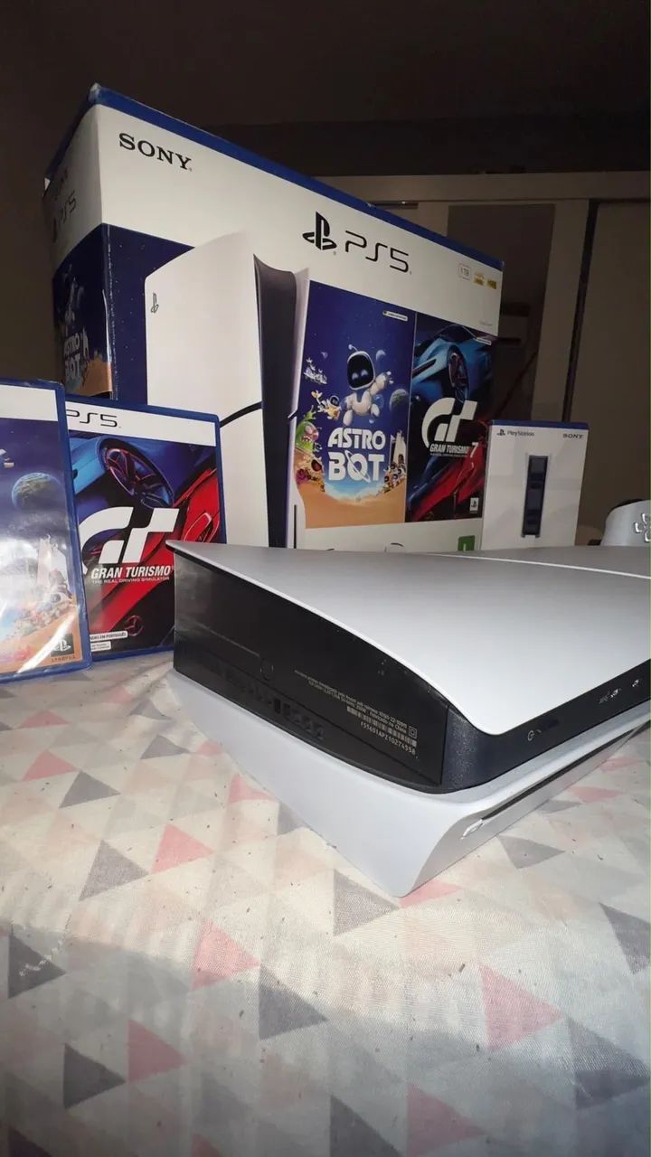 PS5 1TB pra vender LOGO - Foto 2