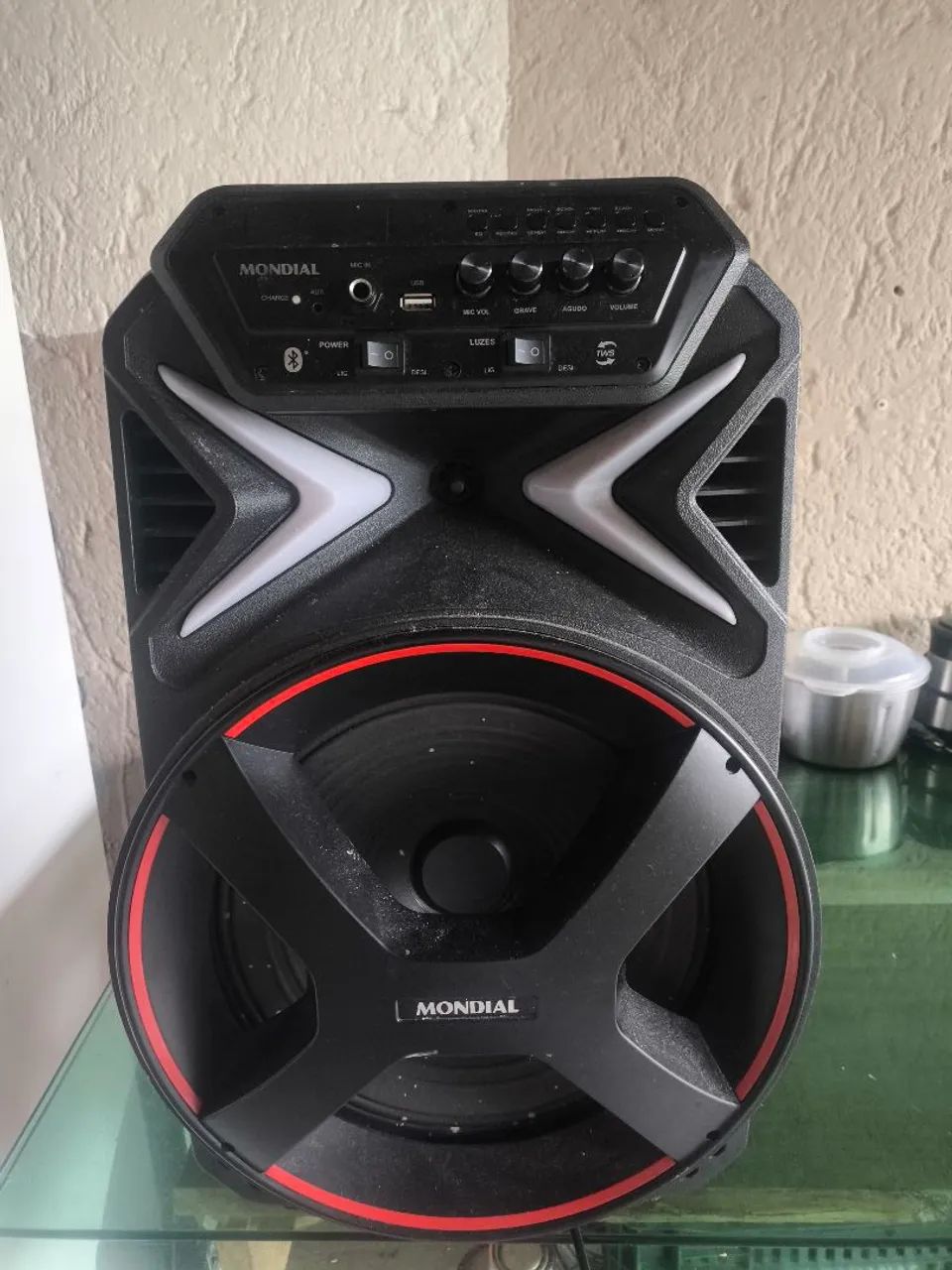 Caixa de som mondial 400 rms