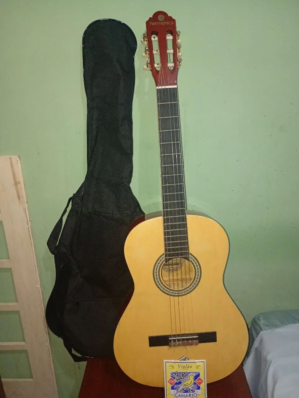 Violão Harmonics em perfeito estado. - Foto 3