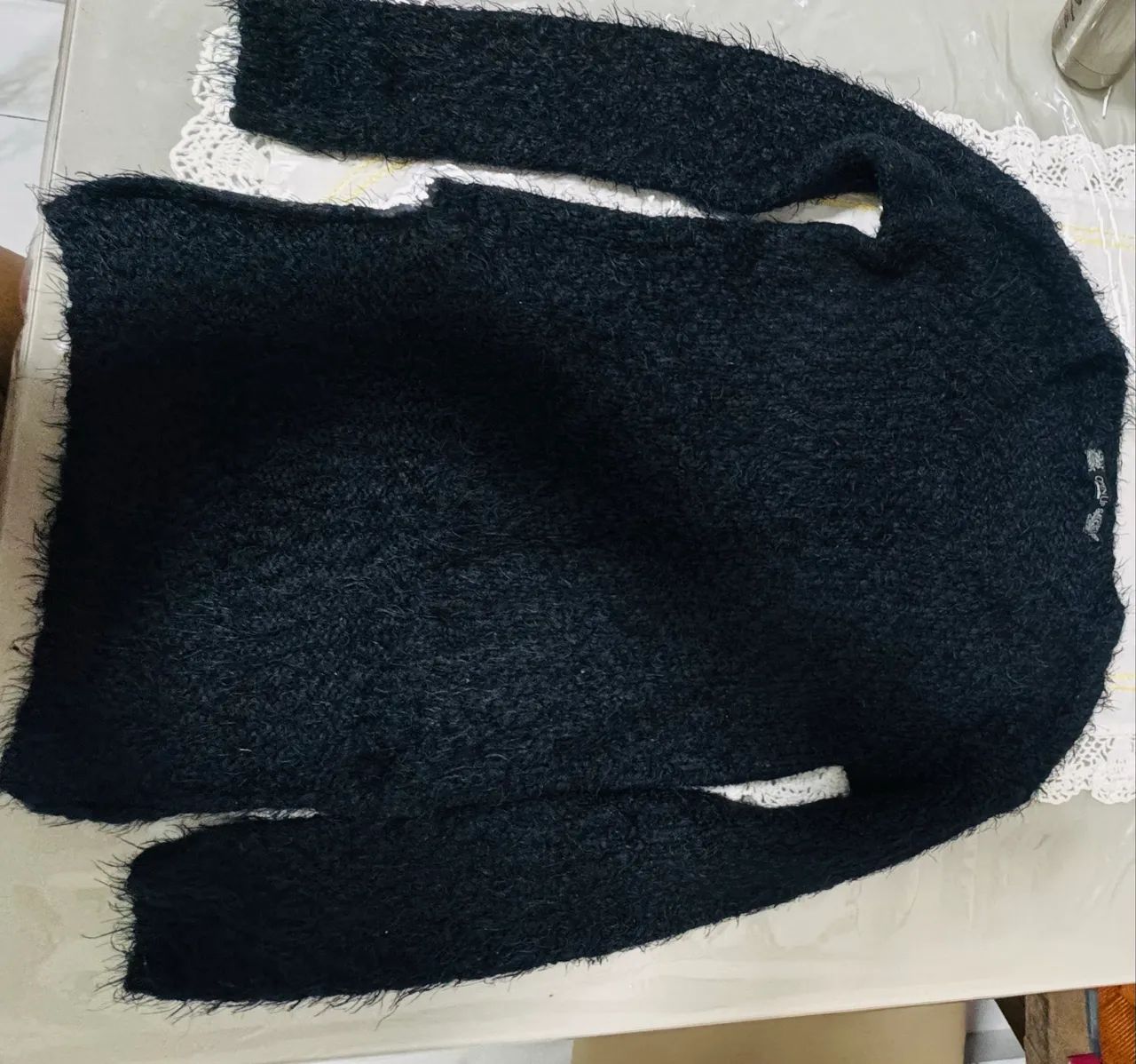 Vendo blusa de frio preta  - Foto 3