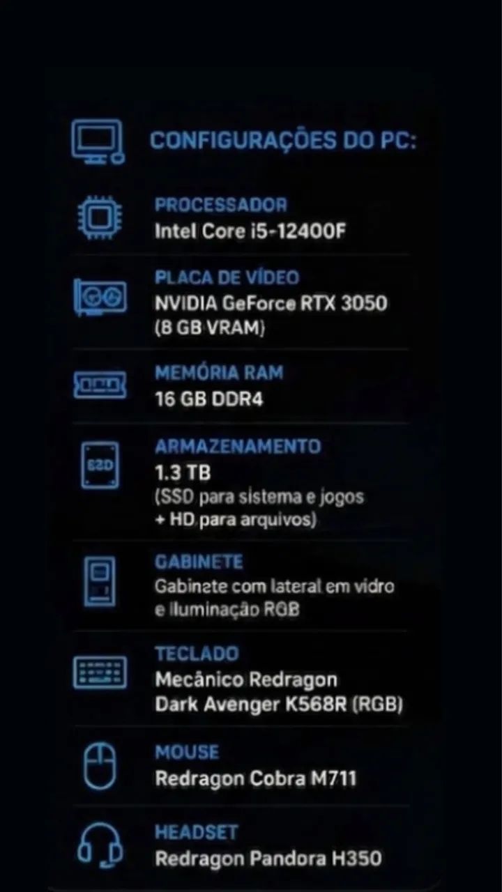 Pc gamer completo - Foto 4