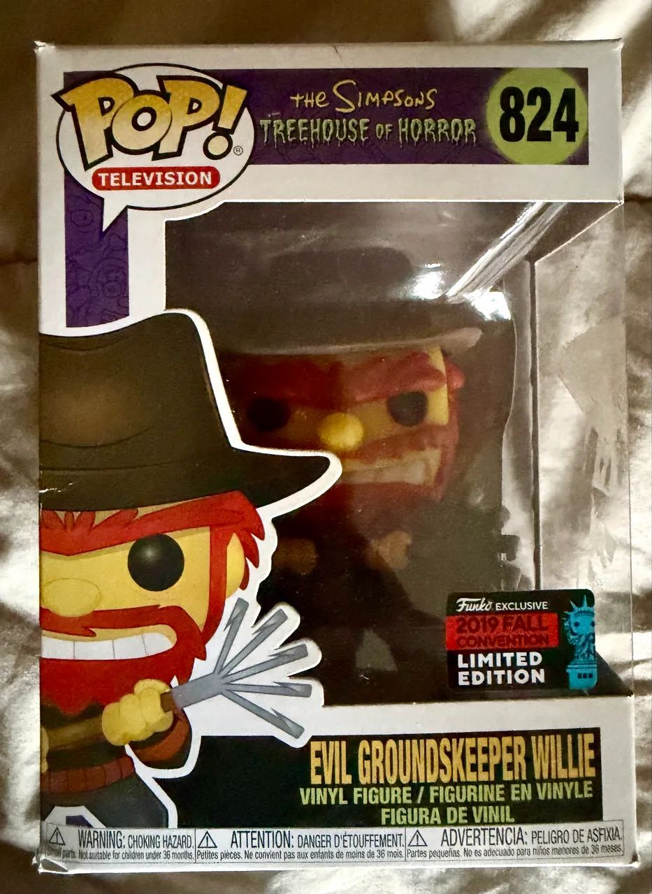 funko pop the simpsons evil groundskeeper willie