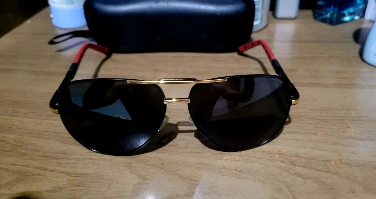 Óculos de sol aviador king Silver - Foto 3