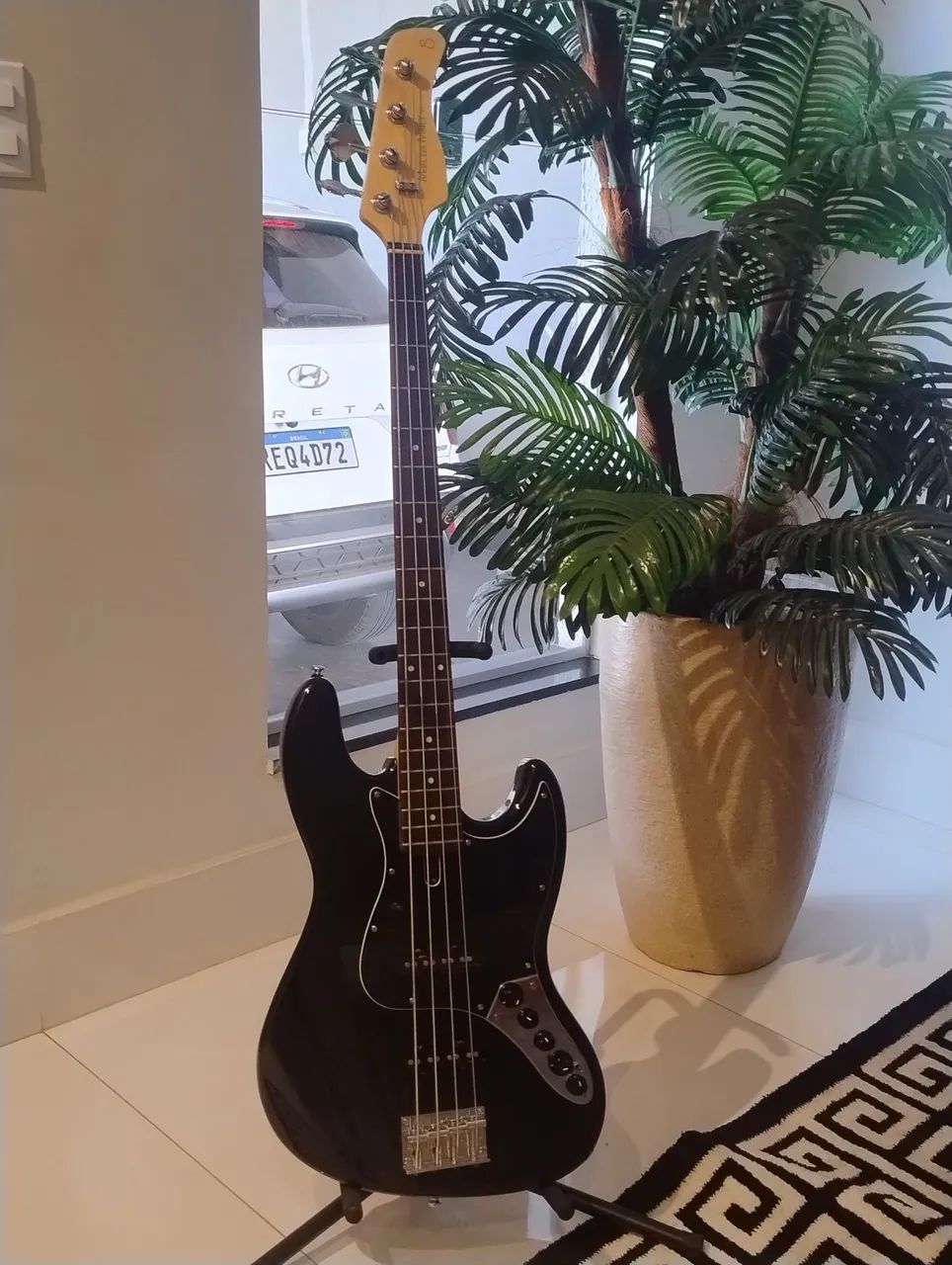 Baixo 4c Marcus miller V3 preto  - Foto 2