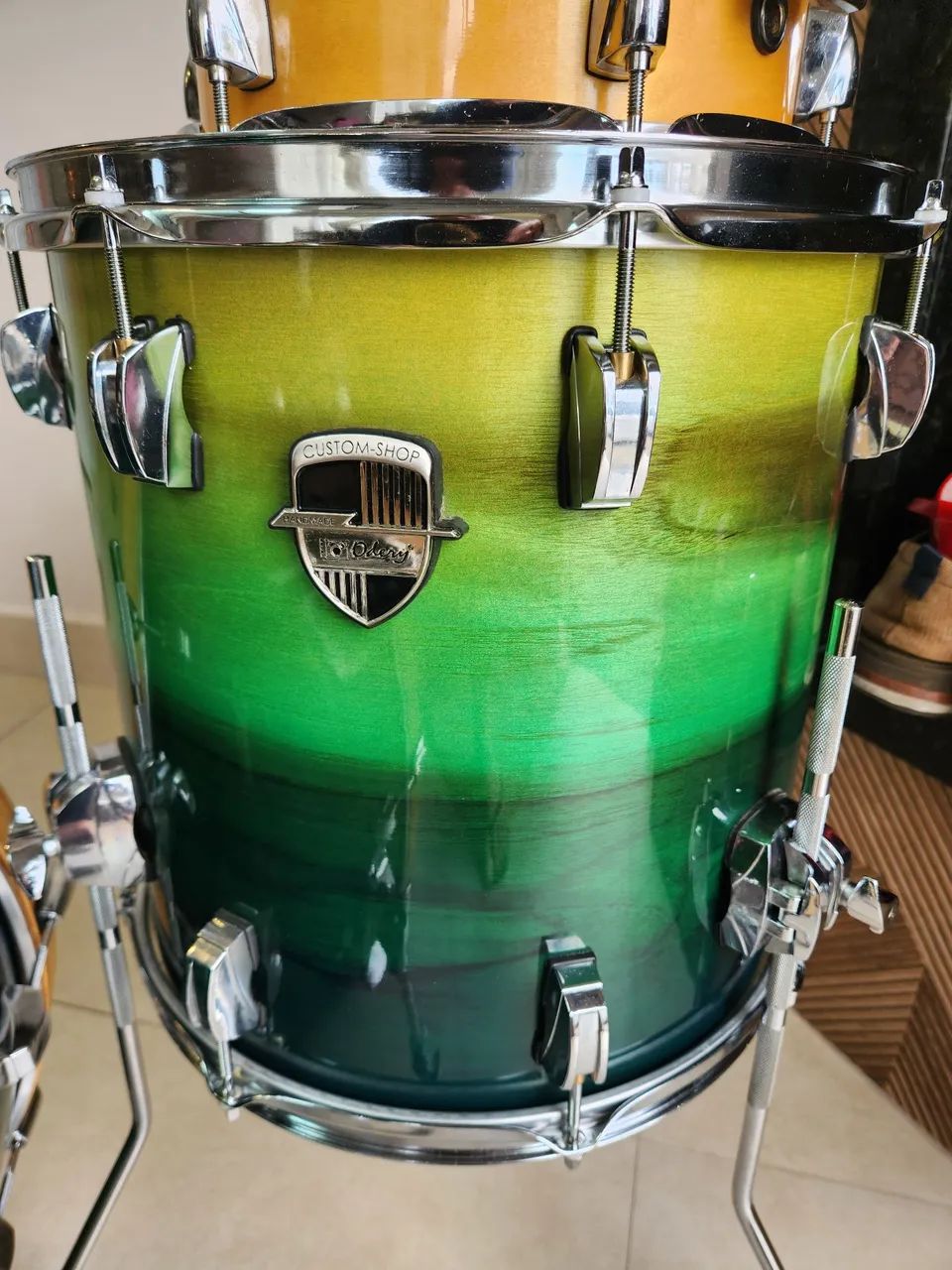 Bateria Odery Custom Shop e Yamaha ENVIO (ñ pearl tama dw mapex ludwig sonor ) - Foto 4