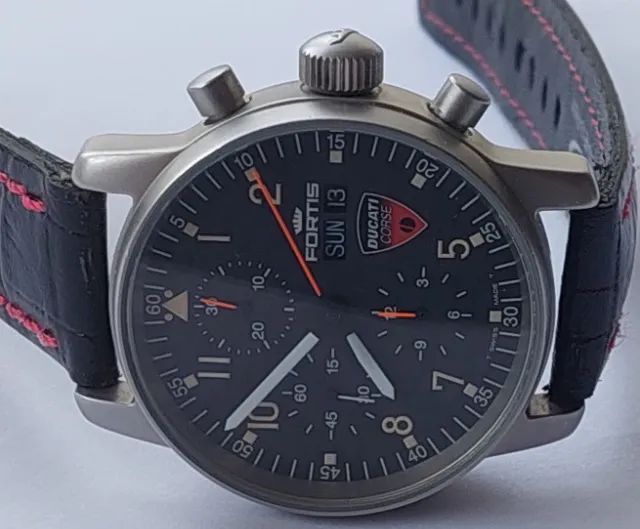 FORTIS DUCATI CHRONOGRAPH AUTOMÁTICO SWISS MADE ORIGINAL!!!! - Foto 3