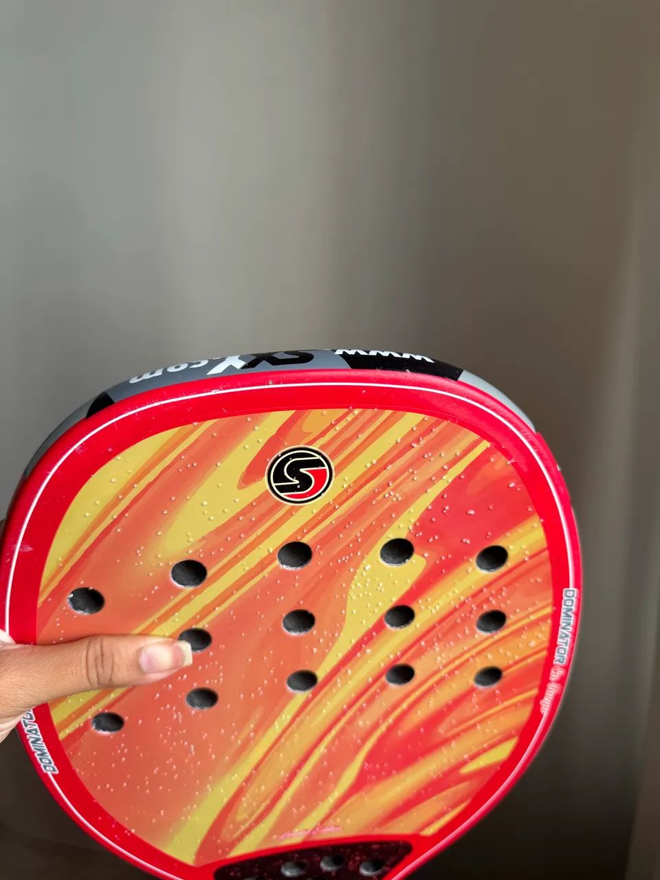 Raquete Beach Tennis Sexy Dominator En Fuego Carbono 3 k - Foto 6