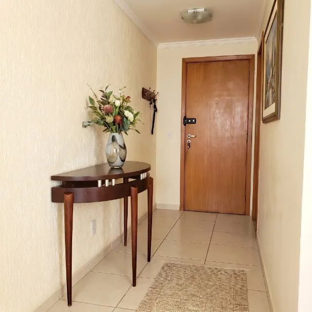 Aparador Hall Entrada Meia Lua Madeira